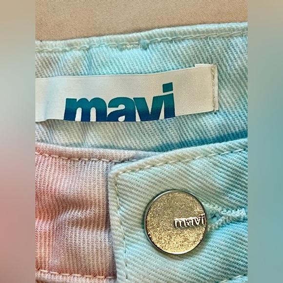NWT MAVI Cotton Candy Colored Tye Dye Shorts - Picture 3 of 5
